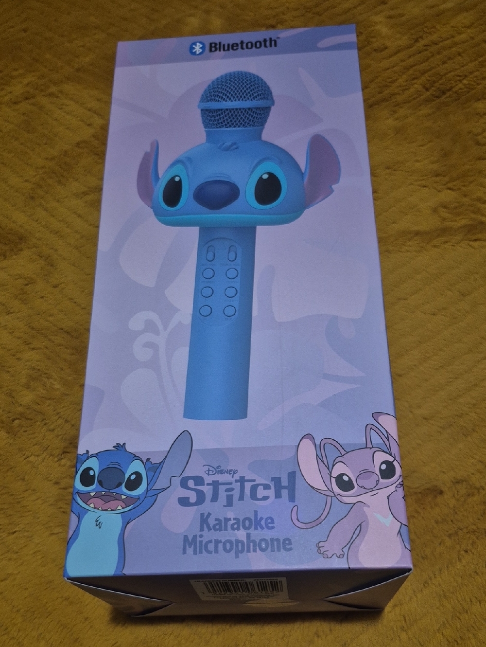 Disney Stitch Karaoke Microphone - Light Blue